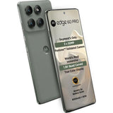 Motorola EDGE 60 PRO 5G 17.02 Centimeter (6.7) Triple Camera 50MP + 50MP  + 10MP & 50 MP Front Camera 120Hz Super HD+ 1.5K pOLED Quad Curved Display MediaTek Dimensity 8350 Extreme Octa Core Processor Smartphones Mobile