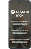 Motorola EDGE 70 MAX 5G 17.27 Centimeter (6.80) Dual Rear Camera 50MP Sony - LYTIA™ 710 Sensor + 8MP Ultrawide Angle & 32 MP Front Camera 144Hz 2K (Quad HD+) Extreme AMOLED Display Qualcomm® Snapdragon® 8 Gen 5 Octa Core Processor Smartphones Mobile