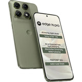 Motorola EDGE 70 Pro 5G 17.27 Centimeter (6.80) Dual Rear Camera 50MP Sony LYTIA™ 710 + 50MP Ultrawide & 50 MP Quad Pixel Front Camera 144Hz FHD+ Extreme Super AMOLED Display MediaTek® Dimensity® 8500 Extreme Octa Core Processor Smartphones Mobile