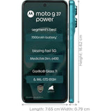 Motorola G37 Power 5G 16.94 Centimeter (6.66) Dual Rear Camera 50MP Quad Pixel Rear Camera & 8 MP Front Camera 120Hz HD+ LCD Display MediaTek Dimensity 6400 (6 nm) Octa Core Processor Smartphones Mobile