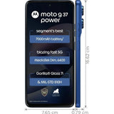 Motorola G37 Power 5G 16.94 Centimeter (6.66) Dual Rear Camera 50MP Quad Pixel Rear Camera & 8 MP Front Camera 120Hz HD+ LCD Display MediaTek Dimensity 6400 (6 nm) Octa Core Processor Smartphones Mobile