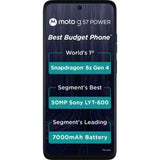 Motorola G57 Power 5G 17.07 Centimeter (6.72) Dual Rear Camera 50MP Sony LYTIA™ 600 Sensor + 8MP & 8 MP Front Camera 120Hz Full HD+ LCD Display Qualcomm® Snapdragon® 6s Gen 4 (4nm) Octa Core Processor Smartphones Mobile