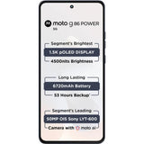 Motorola G86 Power 5G 17.02 Centimeter (6.7) Dual Camera 50MP + 2MP Sony - LYTIA™ 600 Sensor & 32 MP Front Camera 120Hz Super HD 1.5K AMOLED Display MediaTek Dimensity 7400 Octa Core Processor Smartphones Mobile