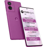 Motorola G96 5G 16.94 Centimeter (6.67) Dual Rear Camera 50MP OIS Sony LYTIA 700C + 8MP Ultrawide & 32 MP Front Camera 144Hz Full HD+ 3D Curved pOLED Display with IP68 Protection Qualcomm® Snapdragon® 7s Gen 2 (4nm) Octa Core Processor Smartphones Mobile