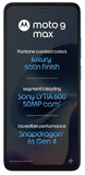 Motorola G MAX 5G 17.06 Centimeter (6.72) Dual Rear Camera 50MP Sony - LYTIA™ 600 Sensor + 13MP Ultrawide Angle & 32 MP Front Camera 120Hz Full HD+ Display Qualcomm® Snapdragon® 6s Gen 4 (4nm) Octa Core Processor Smartphones Mobile