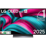 LG C56LA C5 Series 4K Ultra HD WebOS 25 ThinQ α9 AI Super Upscaling 4K with Filmmaker Mode™ AI Picture Pro Dolby Vision & Atmos VRR 144Hz Refresh Rate AI Magic Remote Control α9 AI Processor 4K Gen8 Processor OLED evo TV (2025 Edition, Black)