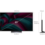 LG C56LA C5 Series 4K Ultra HD WebOS 25 ThinQ α9 AI Super Upscaling 4K with Filmmaker Mode™ AI Picture Pro Dolby Vision & Atmos VRR 144Hz Refresh Rate AI Magic Remote Control α9 AI Processor 4K Gen8 Processor OLED evo TV (2025 Edition, Black)