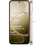 Oppo A6 Pro 5G 17.15 Centimeter (6.75) Dual Rear Camera 50MP Wide Angle + 2MP Monochrome & 16 MP Front Camera 120Hz HD+ LCD Display MediaTek® Dimensity® 6300 Octa Core Processor Smartphones Mobile