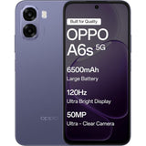 Oppo A6S 5G 17.15 Centimeter (6.75) Dual Rear Camera 50MP Wide Angle + 2MP Monochrome & 5 MP Front Camera 120Hz HD+ LCD Display MediaTek® Dimensity® 6300 Octa Core Processor Smartphones Mobile