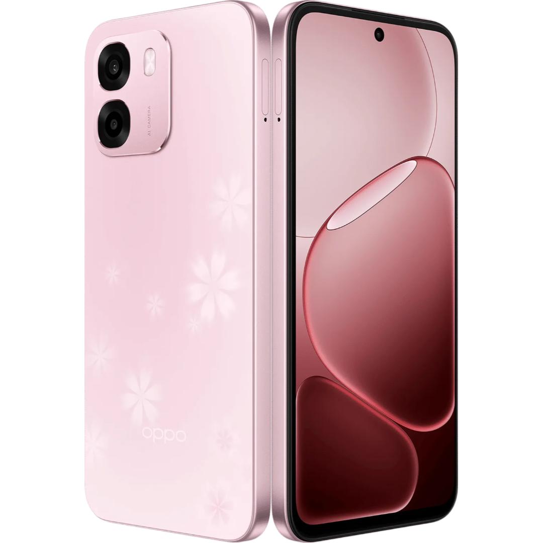 Oppo A6 5G 17.15 Centimeter (6.75) Dual Rear Camera 50MP Wide Angle + 2MP Monochrome & 8 MP Front Camera 120Hz HD+ LCD Display MediaTek® Dimensity® 6300 Octa Core Processor Smartphones Mobile