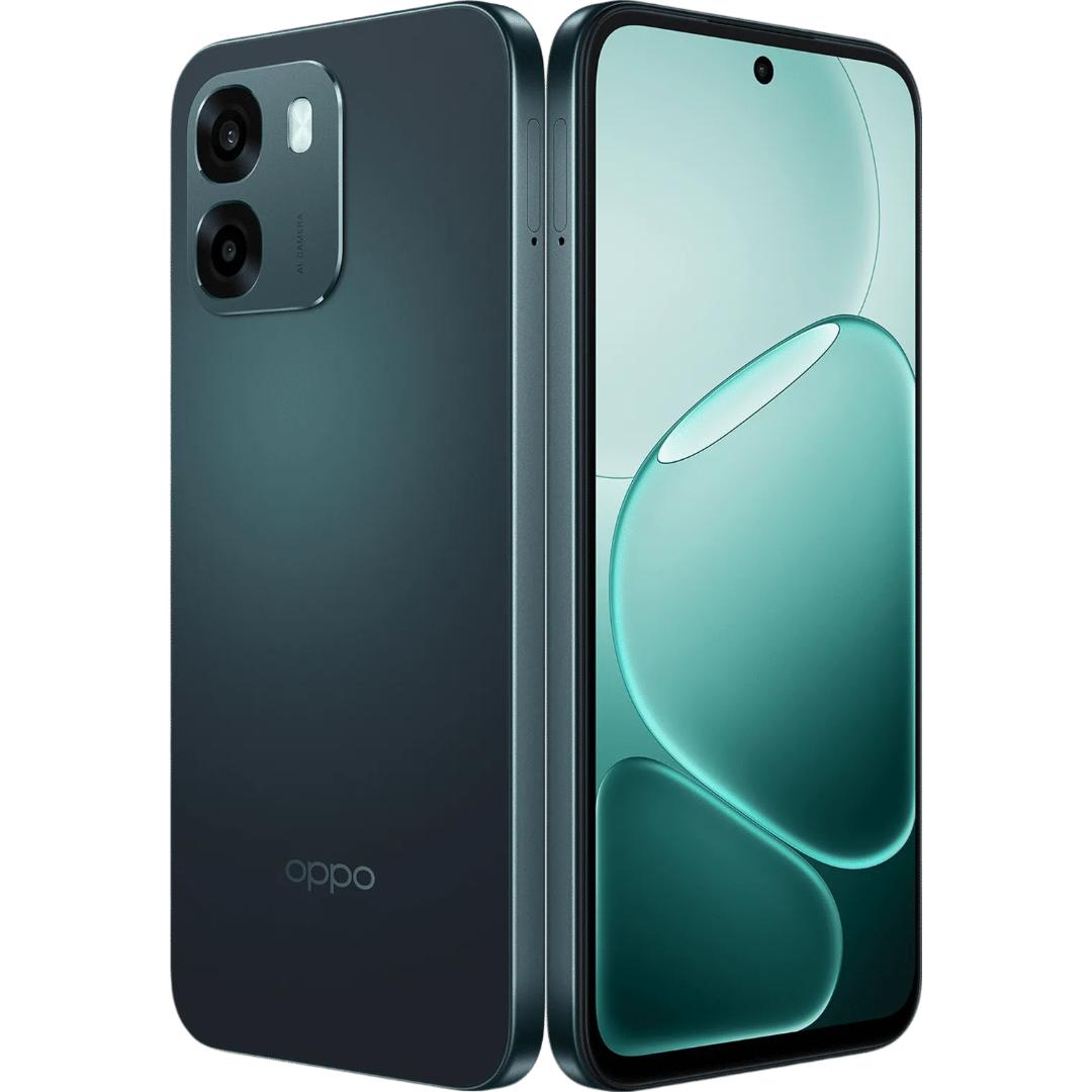 Oppo A6 5G 17.15 Centimeter (6.75) Dual Rear Camera 50MP Wide Angle + 2MP Monochrome & 8 MP Front Camera 120Hz HD+ LCD Display MediaTek® Dimensity® 6300 Octa Core Processor Smartphones Mobile