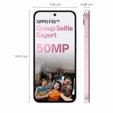 Oppo F35 5G 16.69 Centimeter (6.57) Dual Rear Camera 50MP Wide Angle + 2MP Monochrome & 5 MP Front Camera 120Hz FHD+ Flexible AMOLED Display MediaTek® Dimensity® 6360 MAX Octa Core Processor Smartphones Mobile