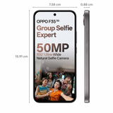 Oppo F35 5G 16.69 Centimeter (6.57) Dual Rear Camera 50MP Wide Angle + 2MP Monochrome & 5 MP Front Camera 120Hz FHD+ Flexible AMOLED Display MediaTek® Dimensity® 6360 MAX Octa Core Processor Smartphones Mobile