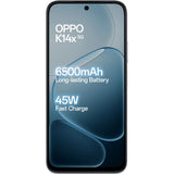 Oppo K14X 5G 17.15 Centimeter (6.75) Dual Rear Camera 50MP Wide Angle + 2MP Monochrome & 5 MP Front Camera 120Hz HD+ LCD Display MediaTek® Dimensity® 6300 Octa Core Processor Smartphones Mobile