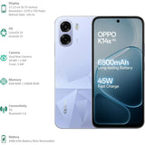 Oppo K14X 5G 17.15 Centimeter (6.75) Dual Rear Camera 50MP Wide Angle + 2MP Monochrome & 5 MP Front Camera 120Hz HD+ LCD Display MediaTek® Dimensity® 6300 Octa Core Processor Smartphones Mobile