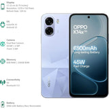 Oppo K14X 5G 17.15 Centimeter (6.75) Dual Rear Camera 50MP Wide Angle + 2MP Monochrome & 5 MP Front Camera 120Hz HD+ LCD Display MediaTek® Dimensity® 6300 Octa Core Processor Smartphones Mobile