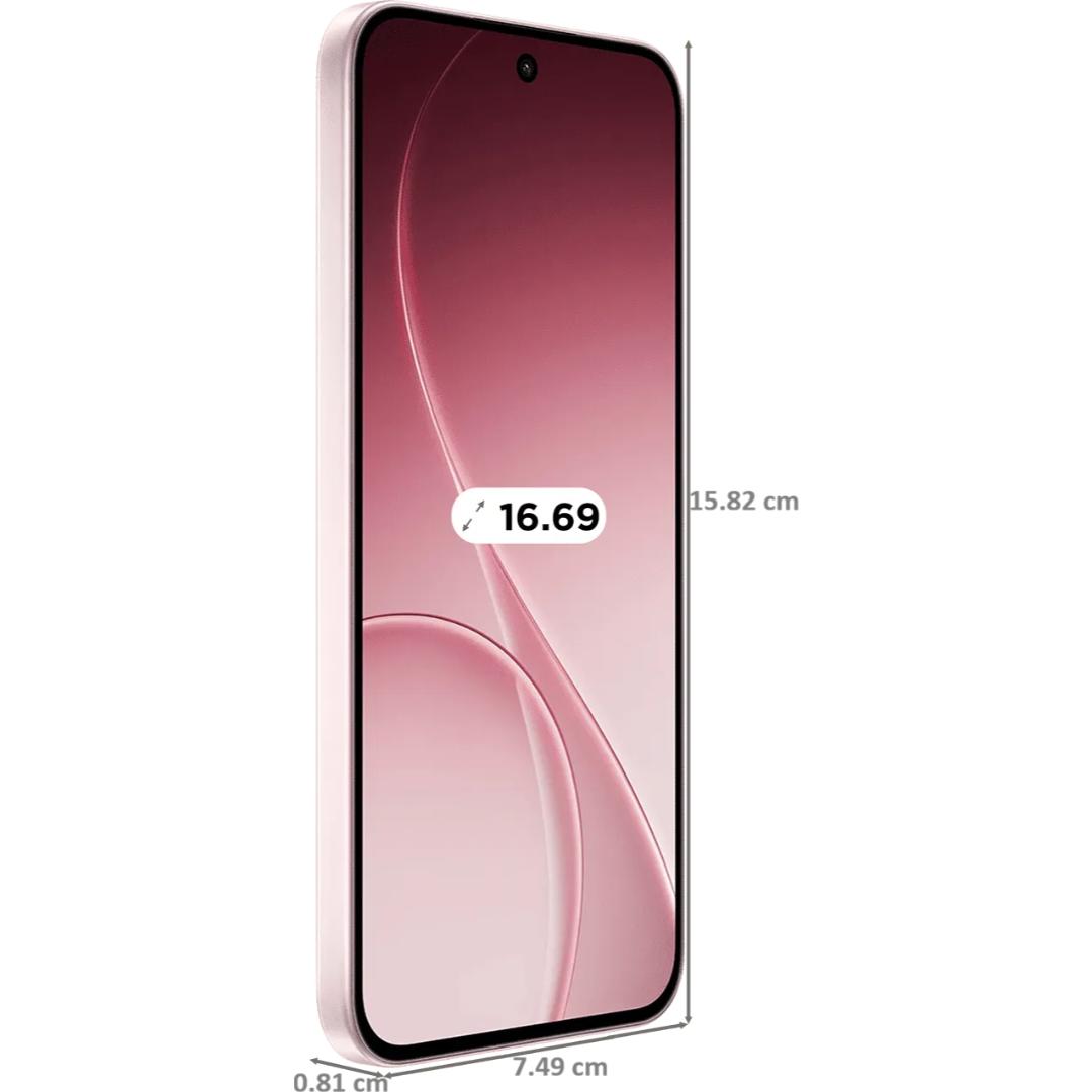Oppo RENO15C 5G 16.69 Centimeter (6.57) Triple Rear Camera 8MP Ultra Wide Angle + 50MP Wide Angle + 2MP Macro & 50 MP Front Camera 120Hz FHD+ AMOLED Display Qualcomm® Snapdragon® 6 Gen 1 Octa Core Processor Smartphones Mobile