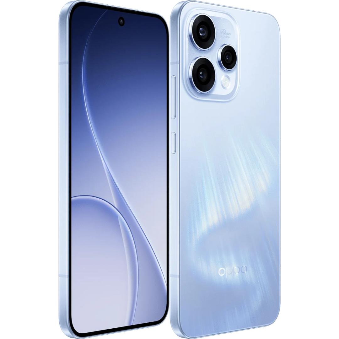 Oppo RENO15 5G 16.74 Centimeter (6.59) Triple Rear Camera 8MP Ultra Wide Angle + 50MP Wide Angle + 50MP Telephoto & 50 MP Front Camera 120Hz FHD+ AMOLED Display Qualcomm® Snapdragon® 7 Gen 4 Octa Core Processor Smartphones Mobile