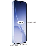 Oppo RENO15 5G 16.74 Centimeter (6.59) Triple Rear Camera 8MP Ultra Wide Angle + 50MP Wide Angle + 50MP Telephoto & 50 MP Front Camera 120Hz FHD+ AMOLED Display Qualcomm® Snapdragon® 7 Gen 4 Octa Core Processor Smartphones Mobile