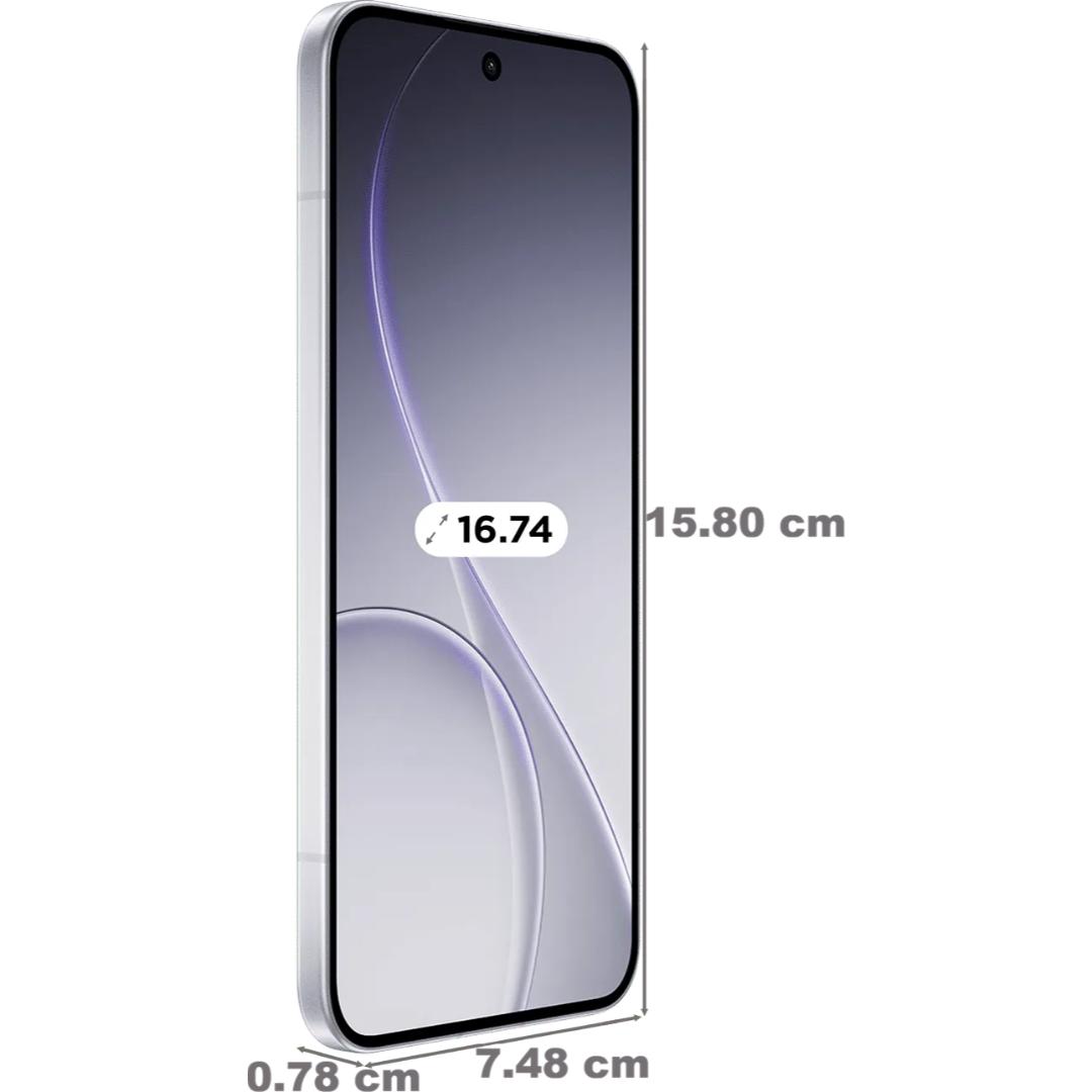 Oppo RENO15 5G 16.74 Centimeter (6.59) Triple Rear Camera 8MP Ultra Wide Angle + 50MP Wide Angle + 50MP Telephoto & 50 MP Front Camera 120Hz FHD+ AMOLED Display Qualcomm® Snapdragon® 7 Gen 4 Octa Core Processor Smartphones Mobile