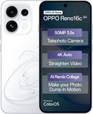Oppo RENO16C 5G 16.69 Centimeter (6.57) Triple Rear Camera 8MP Ultra Wide Angle + 50MP Wide Angle + 50MP Telephoto & 50 MP Front Camera 120Hz FHD+ AMOLED Display MediaTek® Dimensity® 7300 Octa Core Processor Smartphones Mobile