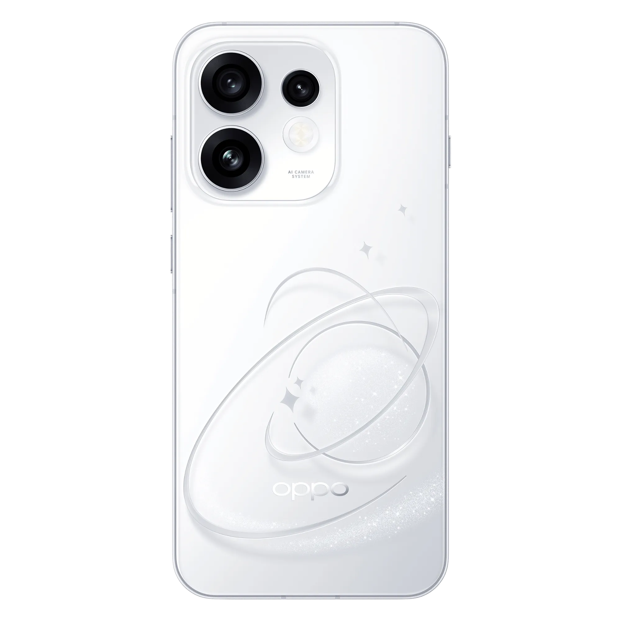 Oppo RENO16 5G 16.05 Centimeter (6.32) Triple Rear Camera 50MP Ultra Wide Angle + 50MP Wide Angle + 50MP Telephoto & 50 MP Front Camera 120Hz FHD+ AMOLED Display Qualcomm® Snapdragon® 7 Gen 4 Octa Core Processor Smartphones Mobile