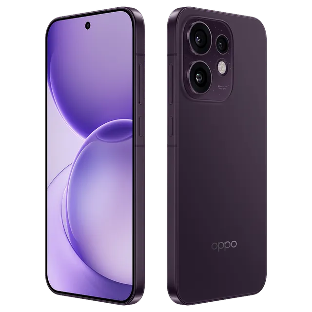 Oppo RENO16 5G 16.05 Centimeter (6.32) Triple Rear Camera 50MP Ultra Wide Angle + 50MP Wide Angle + 50MP Telephoto & 50 MP Front Camera 120Hz FHD+ AMOLED Display Qualcomm® Snapdragon® 7 Gen 4 Octa Core Processor Smartphones Mobile