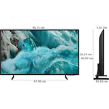 Samsung Quantum HDR Q-Symphony Q7F Series 4K Ultra HD UHD Dimming with Alexa & Google Assistant Quad Core Processor 4K Tizen Smart LED TV (2025 Edition, Black)