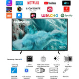 Samsung Quantum HDR Q-Symphony Q7F Series 4K Ultra HD UHD Dimming with Alexa & Google Assistant Quad Core Processor 4K Tizen Smart LED TV (2025 Edition, Black)