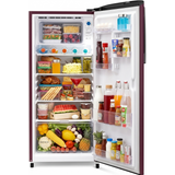 Voltas Beko 175 Litre 2 Star Direct Cool Single Door Refrigerator with Toughened Glass Shelves (Wine, RDC208C1/2D0OWE0M0000GD, 1101647)