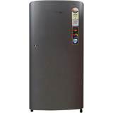 Voltas Beko 175 L 1 Star Direct Cool Single Door Refrigerator with Toughened Glass Shelves & Reciprocating Compressor (Hairline Silver, RDC208D1 / 1D0XIR0M0000GD 1101630)