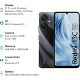 REDMI 13C 5G 4GB RAM 128GB ROM 17.11 Centimeter (6.74) Powerful MediaTek Dimensity 6100+ 5G Octa Core Processor HD+ Display 50MP Rear Camera, 5MP Front Camera Smartphones Mobile