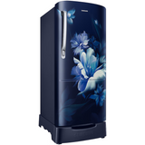 Samsung 215 L 4 Star Direct Cool Single Door Refrigerator (RR23H2H34HS/HL, Hydrangea Blue, Digital Inverter Compressor, 2026 Model, Stabilizer Free Operation, Base Stand Drawer)