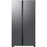 Samsung 653.0 L RS76CG80X0S9HL 2 Star Smart Conversion with Stabilizer Free Operation Digital Invertor Compressor 5-in-1 Convertible Frost Free Side-By-Side Refrigerator (Refined Inox)