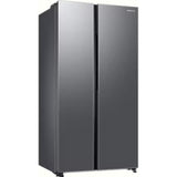 Samsung 653.0 L RS76CG80X0S9HL 2 Star Smart Conversion with Stabilizer Free Operation Digital Invertor Compressor 5-in-1 Convertible Frost Free Side-By-Side Refrigerator (Refined Inox)