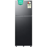 Samsung 330 L, 2 Star, Convertible 5-in-1, Digital Inverter Frost Free Double Door Refrigerator with Bespoke AI & Wi-Fi (RT34HG5A42BXHL, Luxe Black, 2026 Model)