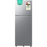 Samsung 330 L 2 Star Convertible 5-in-1 Frost Free Double Door Refrigerator with Twin Cooling Plus & Bespoke AI (RT34HG5A42S8HL, Elegant Inox, 2026 Model)
