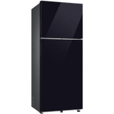 Samsung 419.0 L RT45HB6A4222HL 2 Star Twin Cooling Plus™ with Wi-Fi Enabled Toughened Glass with Bespoke AI Stabilizer Free Operation Convertible 5-in-1 Digital Inverter Compressor Frost Free Double Door Refrigerator (2026 Model, Black Glass)