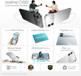 Realme C100i 4G 17.14 Centimeter (6.75) 8MP Rear Camera 5MP Front Camera 120Hz HD+ LCD Display Unisoc T7250 Octa Core Processor Smartphones Mobile