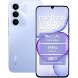 Realme C83 5G 17.30 Centimeter (6.80) 13MP Rear Camera 5MP Front Camera 144Hz HD+ 900 nits Ultra Bright LCD Display MediaTek Dimensity 6300 Octa Core Processor Smartphones Mobile