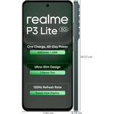 Realme P3 Lite 5G 16.94 Centimeter (6.67) 32MP Galaxycore GC32E2 AF Rear Camera 8MP Front Camera 120Hz Eye Comfort HD+ Display MediaTek Dimensity 6300 6nm Octa Core Processor Smartphones Mobile