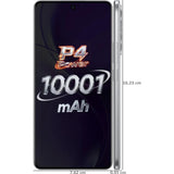 Realme P4 Power 5G 17.27 Centimeter (6.80) 50MP Sony IMX882 + 8MP Ultra Wide Dual Rear Camera 16MP Front Camera 144Hz Full HD+ 600nits Flexible Curved AMOLED Display MediaTek Dimensity 7400 Ultra 5G Octa Core Processor Smartphones Mobile