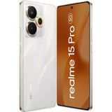 Realme 15 Pro 5G 17.27 Centimeter (6.80) 50MP Sony IMX896 OIS + 50MP Ultra Wide Angle Dual Rear Camera 50MP Front Camera 144Hz 1.5K+ 6500nits HyperGlow 4D Curve+ Display Qualcomm Snapdragon®7 Gen 4 Octa Core Processor Smartphones Mobile