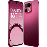 Realme 16T 5G 17.27 Centimeter (6.80) 50 MP SONY IMX852 AI + 2 MP Monochrome Dual Rear & 16 MP Front Camera 144Hz HD+ Wi-Fi LCD Display MediaTek Dimensity®6300 Octa Core Processor Smartphones Mobile