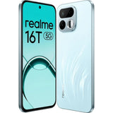Realme 16T 5G 17.27 Centimeter (6.80) 50 MP SONY IMX852 AI + 2 MP Monochrome Dual Rear & 16 MP Front Camera 144Hz HD+ Wi-Fi LCD Display MediaTek Dimensity®6300 Octa Core Processor Smartphones Mobile