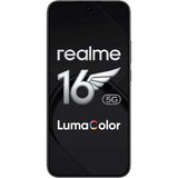 Realme 16 5G 16.69 Centimeter (6.57) 50MP Wide Angle + 2MP Monochrome Dual Rear Camera 50MP Front Camera 120Hz Full HD+ AMOLED (Flexible) Display Mediatek® Dimensity® 6400 Turbo Octa Core Processor Smartphones Mobile