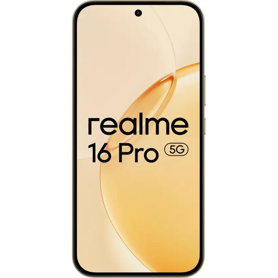 Realme 16 Pro 5G 17.22 Centimeter (6.78) 200MP + 8MP Dual Rear Camera 50MP Front Camera 144Hz Full HD+ AMOLED Display MediaTek Dimensity 7300 Max 5G Octa Core Processor Smartphones Mobile
