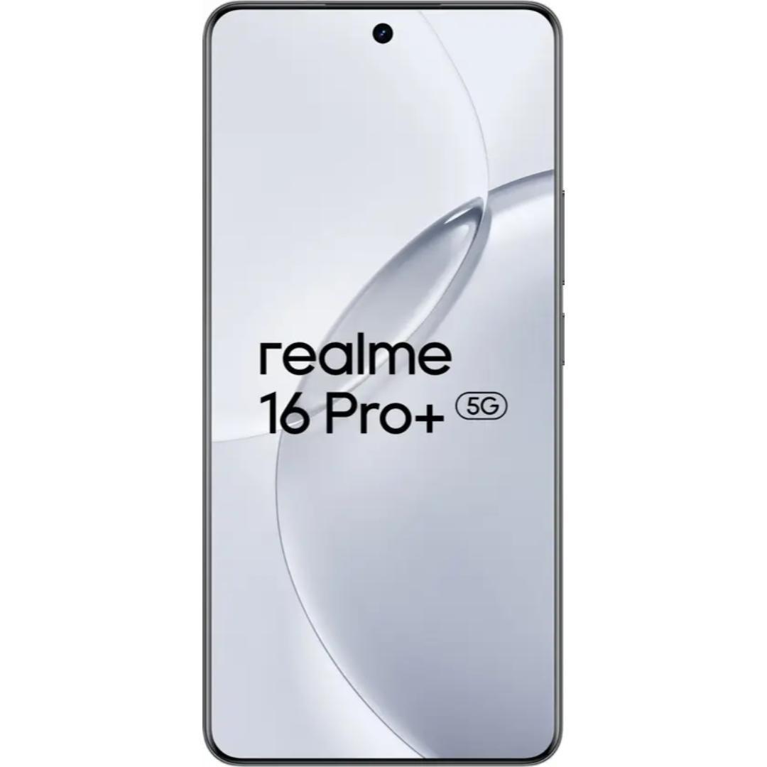 Realme 16 Pro+ 5G 17.27 Centimeter (6.80) 200MP + 50MP + 8MP Triple Rear Camera 50MP Front Camera 144Hz Full HD+ 4D Curved AMOLED Display Qualcomm Snapdragon®7 Gen 4 Octa Core Processor Smartphones Mobile