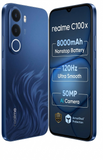 Realme C100x 4G 17.27 Centimeter (6.80) 50MP Rear Camera 5MP Front Camera 120Hz HD+ LCD Display Unisoc T7250 Octa Core Processor Smartphones Mobile