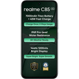Realme C85 5G 17.27 Centimeter (6.80) 50MP Sony IMX852 Rear Camera 8MP AI Front Camera 144Hz Eye Comfort HD+ 1200 nits LCD Display MediaTek Dimensity 6300 5G 6nm Octa Core Processor Smartphones Mobile